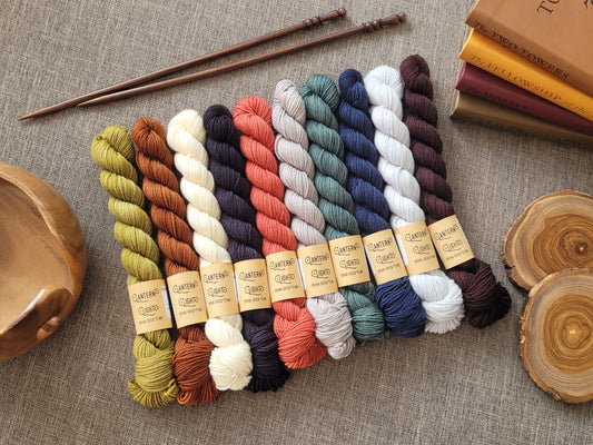 The Two Towers - Semi-Solids - Mini Skein Set