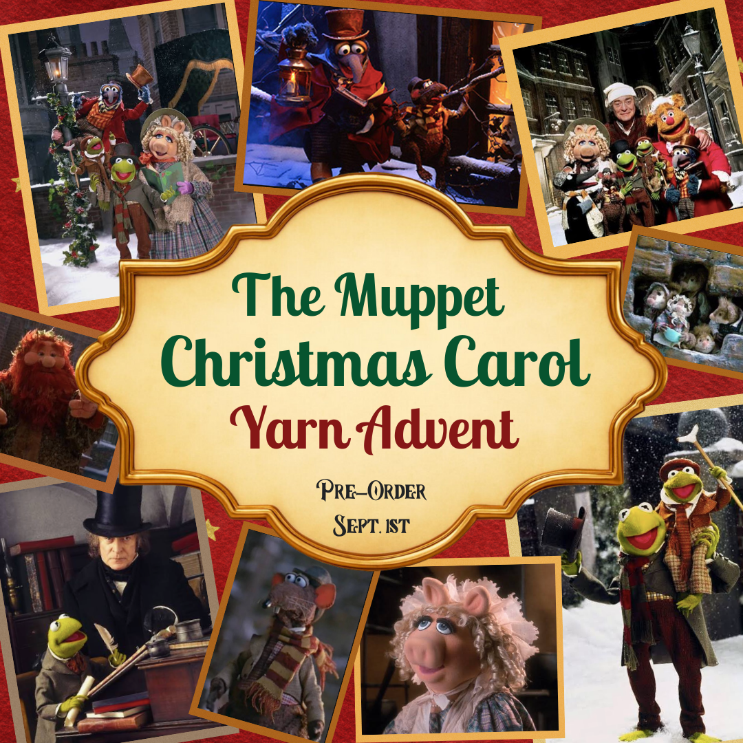 Muppet Christmas Carol Yarn Advent