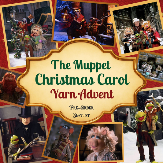 Muppet Christmas Carol Yarn Advent