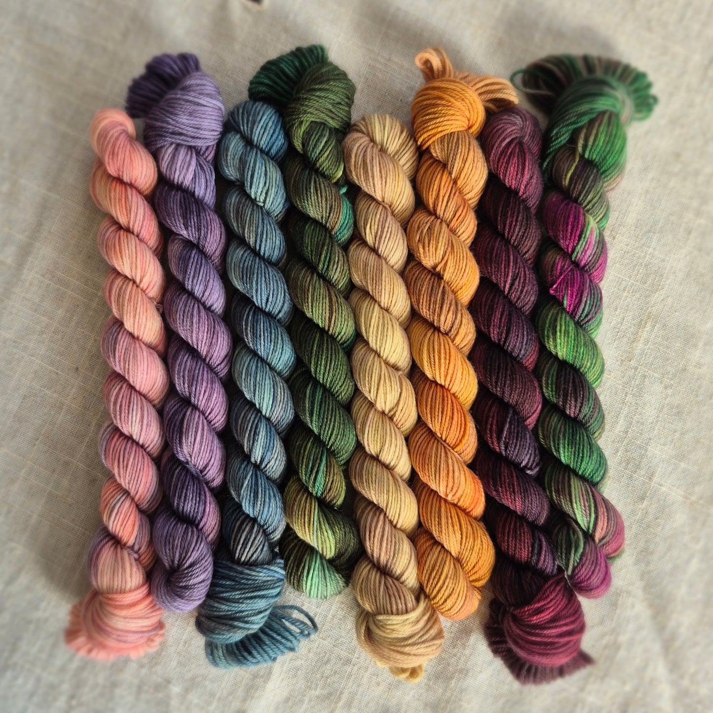 Jurassic Yarn Mini Skein Set